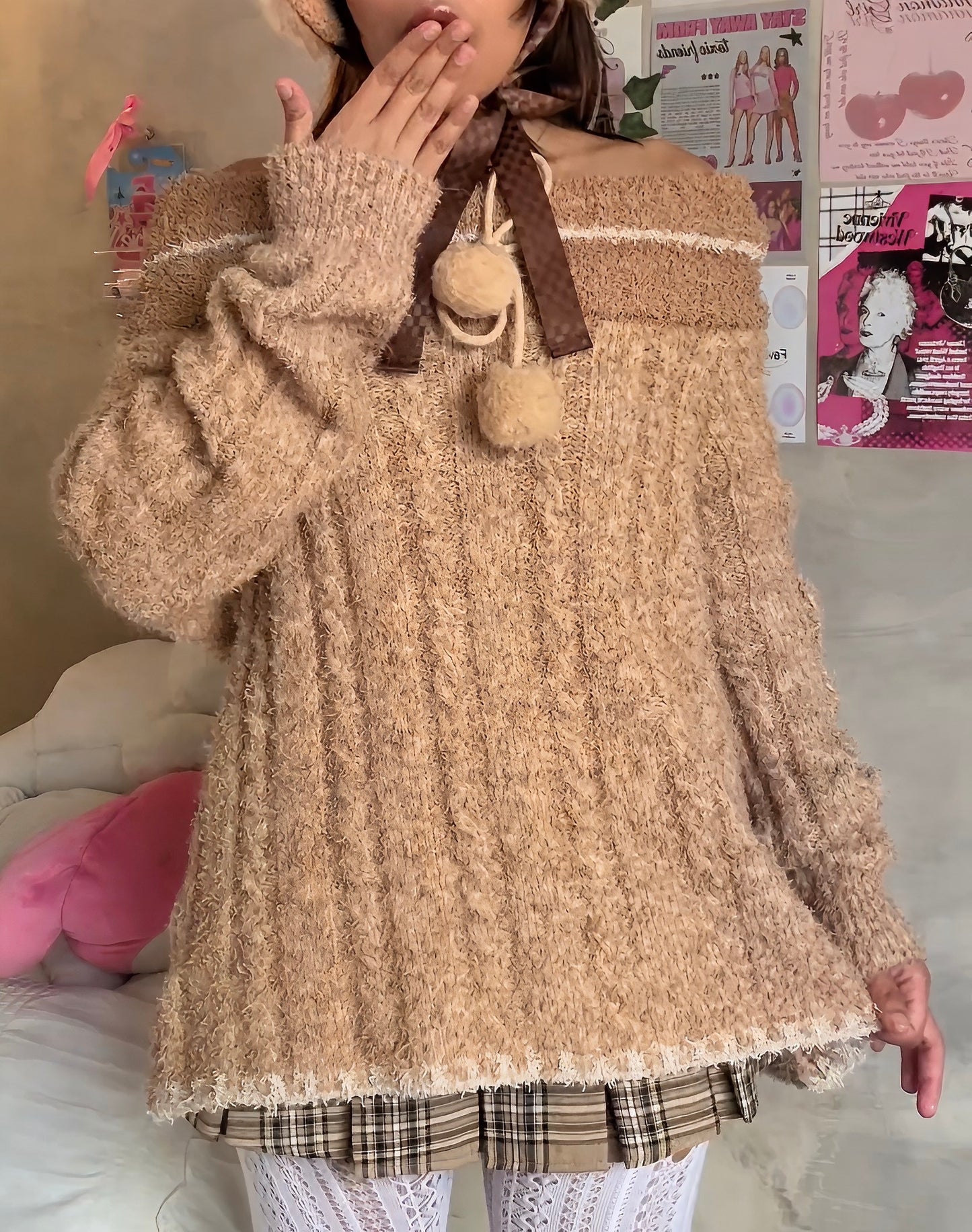 Maple Puff Knit Sweater