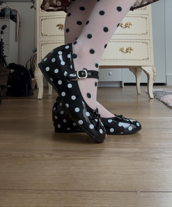 Polka Dot Flats