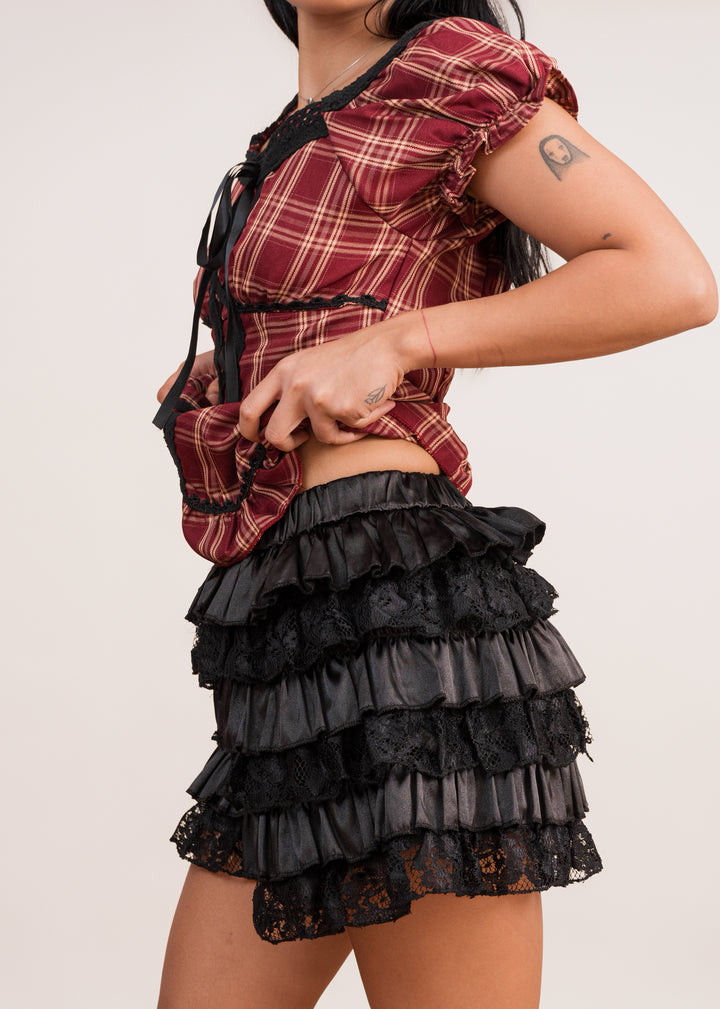 Crimson Noir Ruffle Full Set