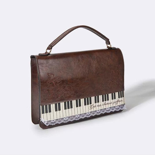 Art Piano Lace Briefcase
