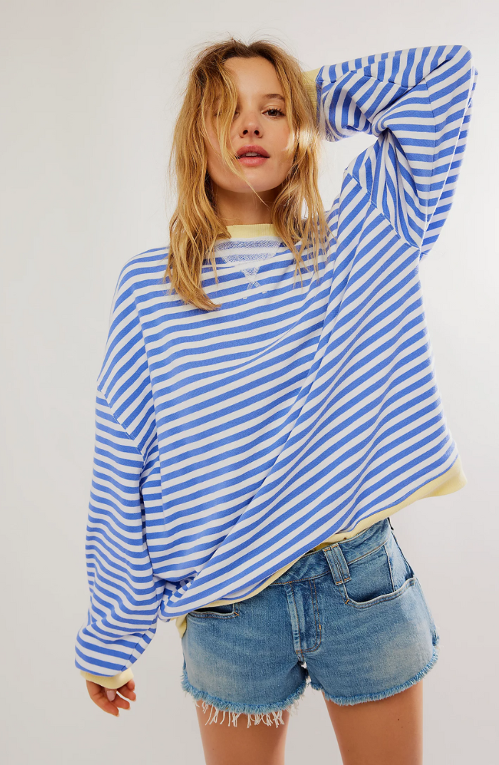 MAYA™ | Striped Oversized Sweater