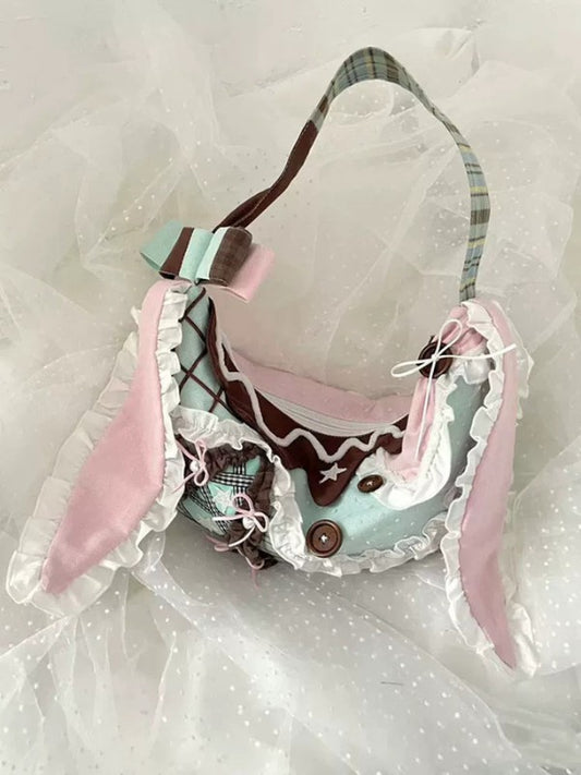 Cute Bunny Ear Canvas Bag