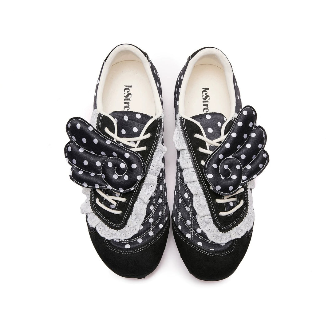 Polka Dot Wing Flats