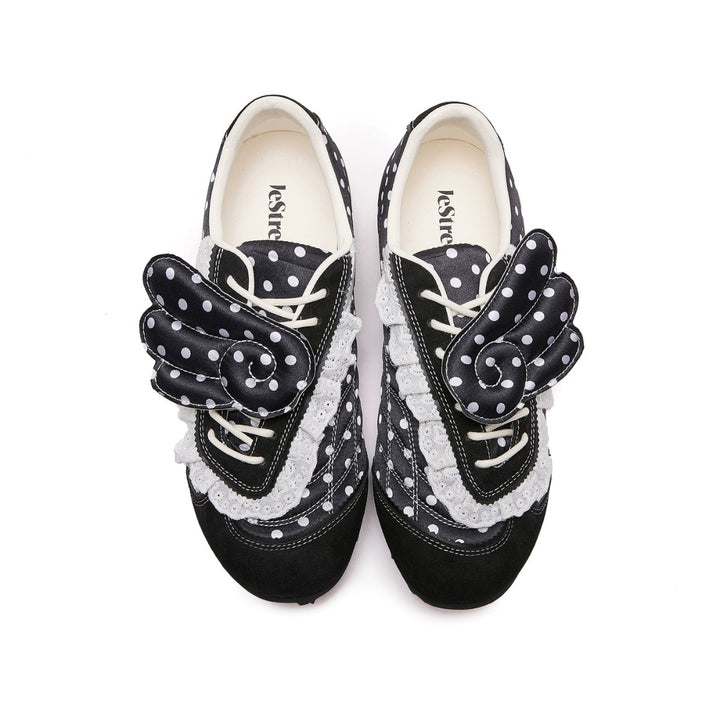Polka Dot Wing Flats