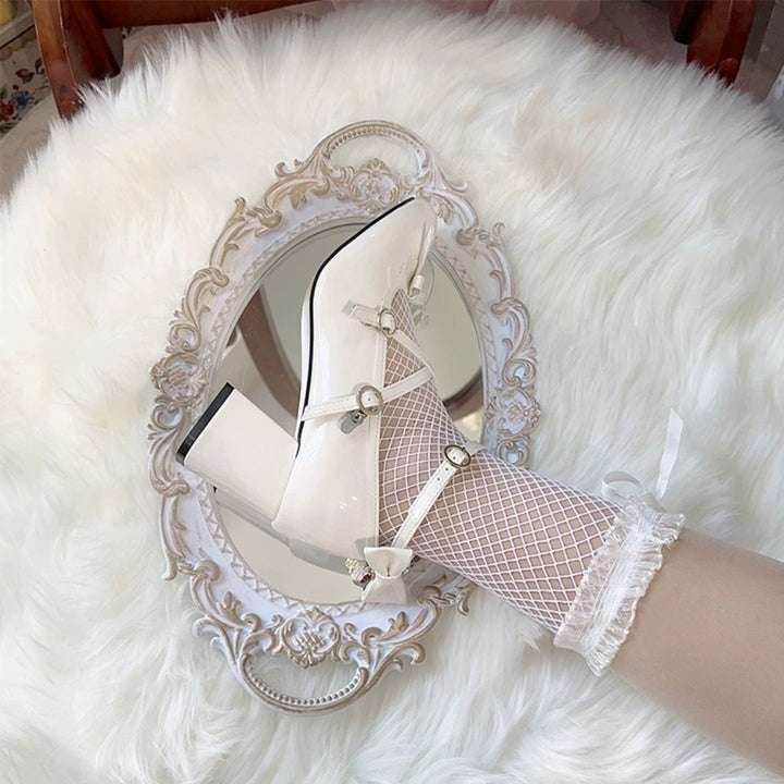 Women’s Elegant Two-Tone Lolita Heels