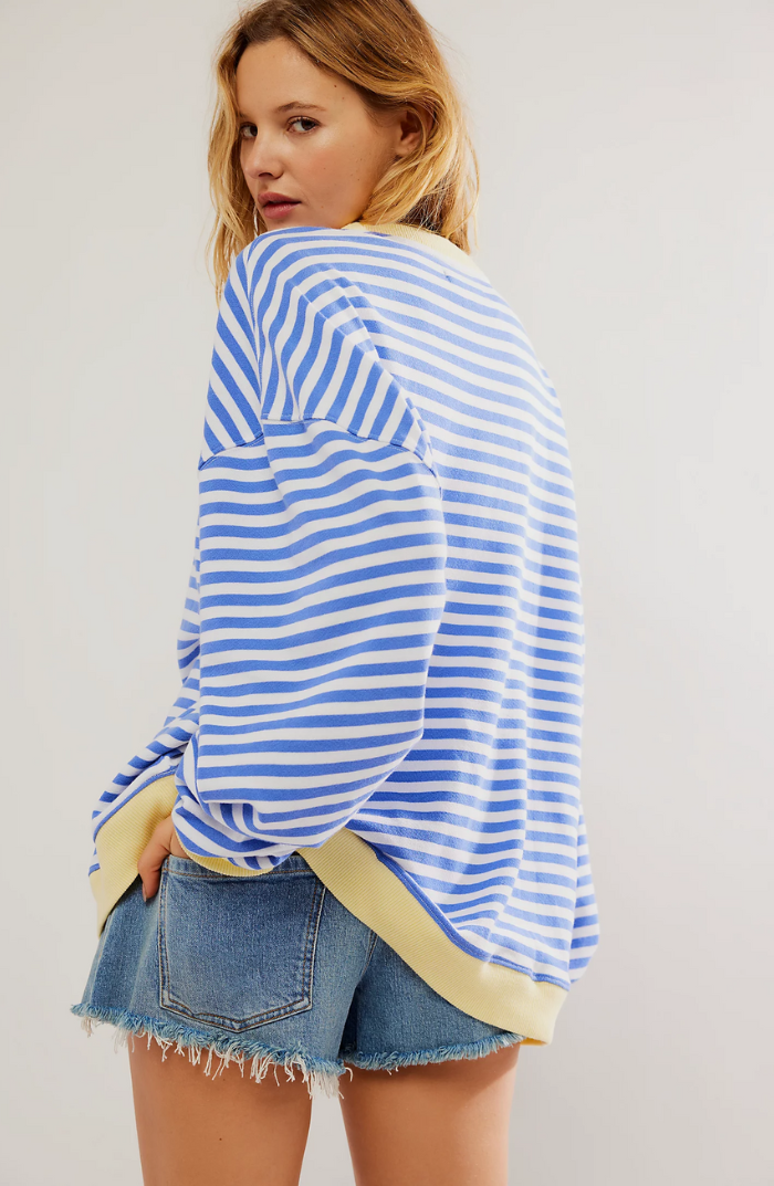 MAYA™ | Striped Oversized Sweater