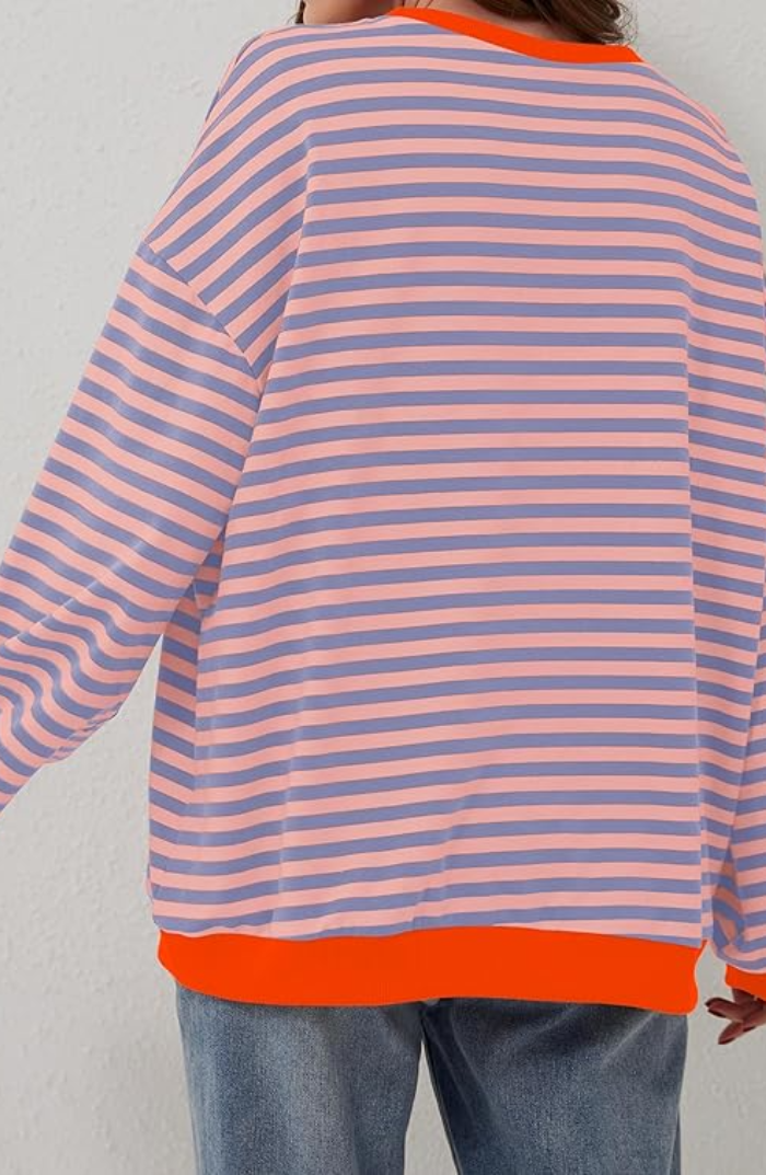 MAYA™ | Striped Oversized Sweater