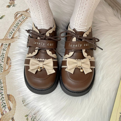 Cute Round-Toe Soft Girl Lolita Shoes