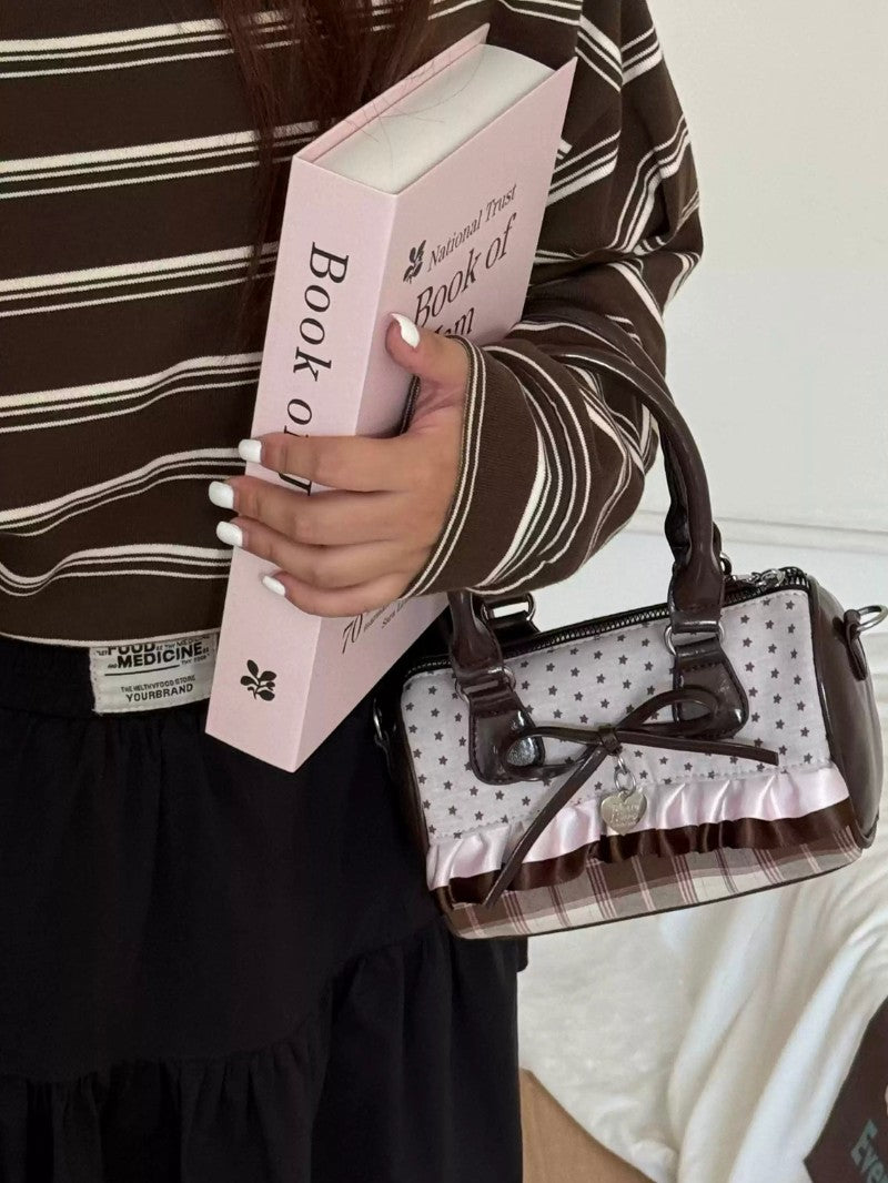 Vintage Retro Bowling Shoulder Bag