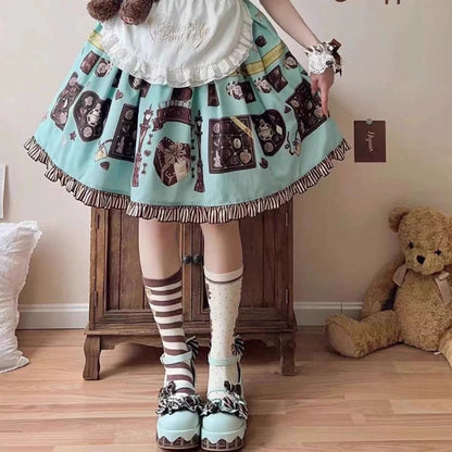 Women’s Sweet Bow Lolita Mary Jane Heels