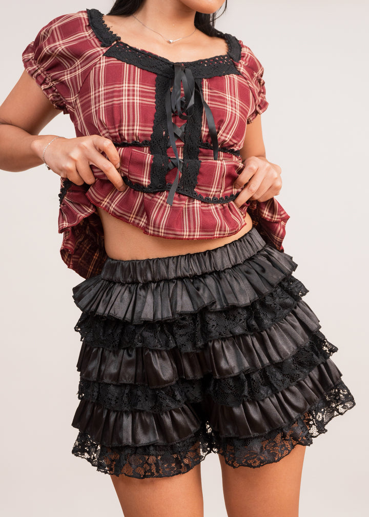 Crimson Noir Ruffle Full Set