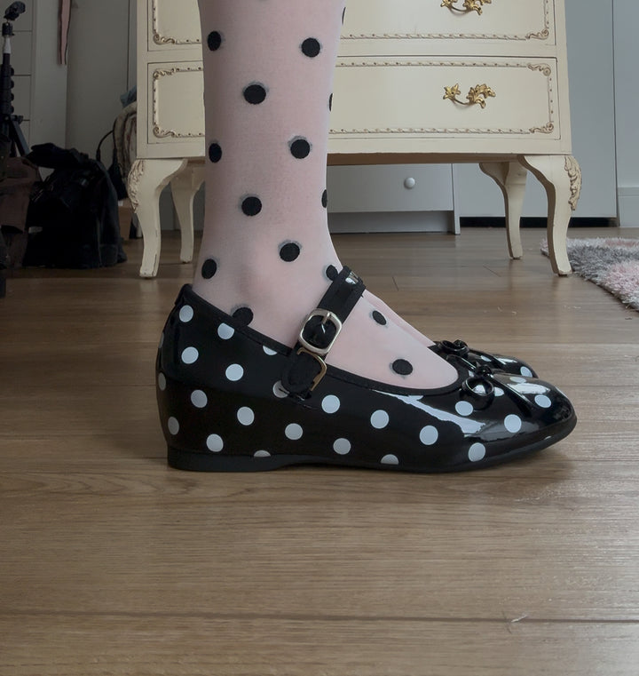 Polka Dot Flats