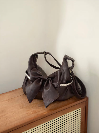 The Cocoa Bow Shoulder Bag