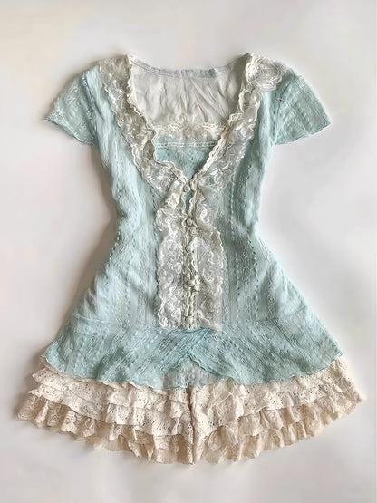 Celeste Bloom Blouse & Skirt Set
