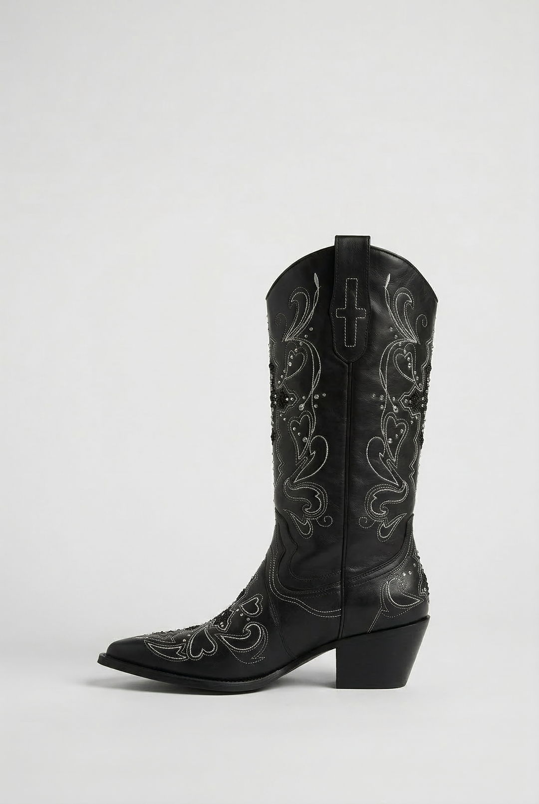 Embroidered Western Cowboy Boots