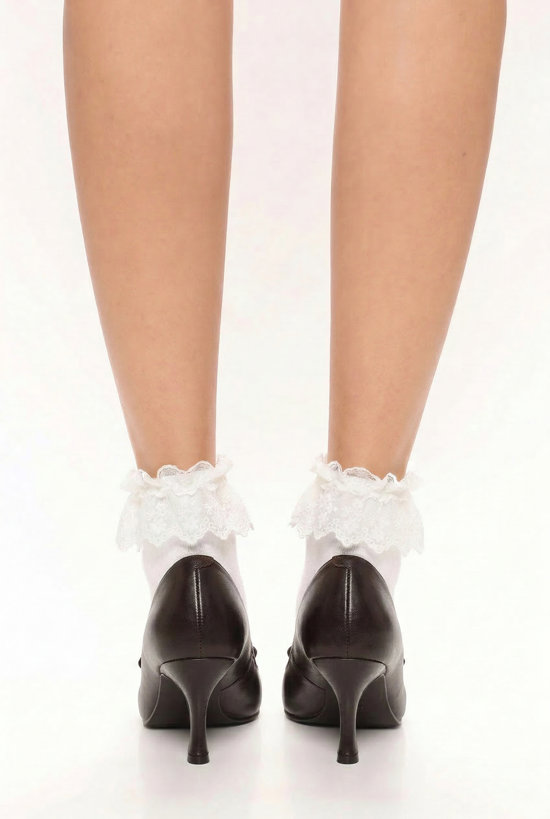 Bow Tie Retro Low Heels