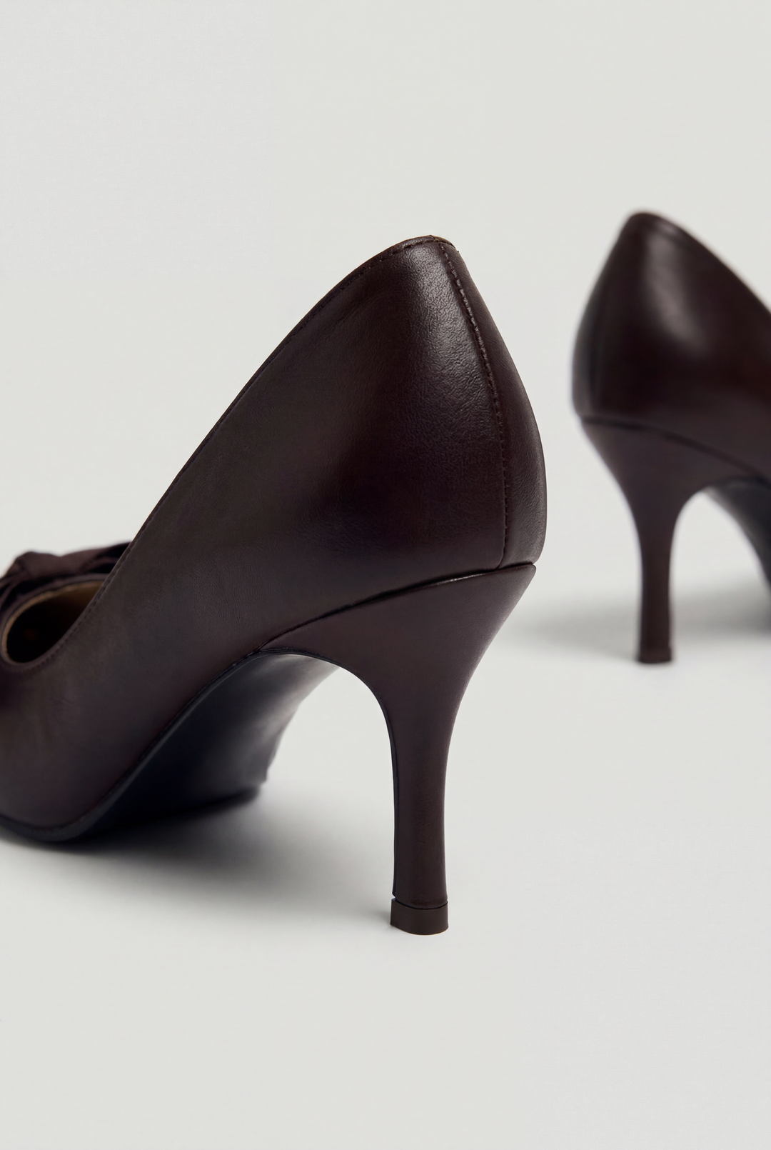 Bow Tie Retro Low Heels