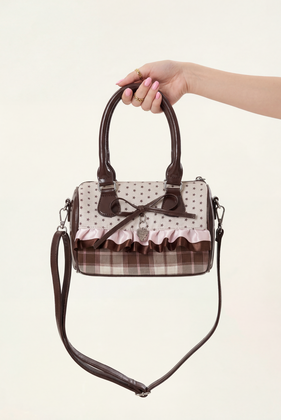 Vintage Retro Bowling Shoulder Bag
