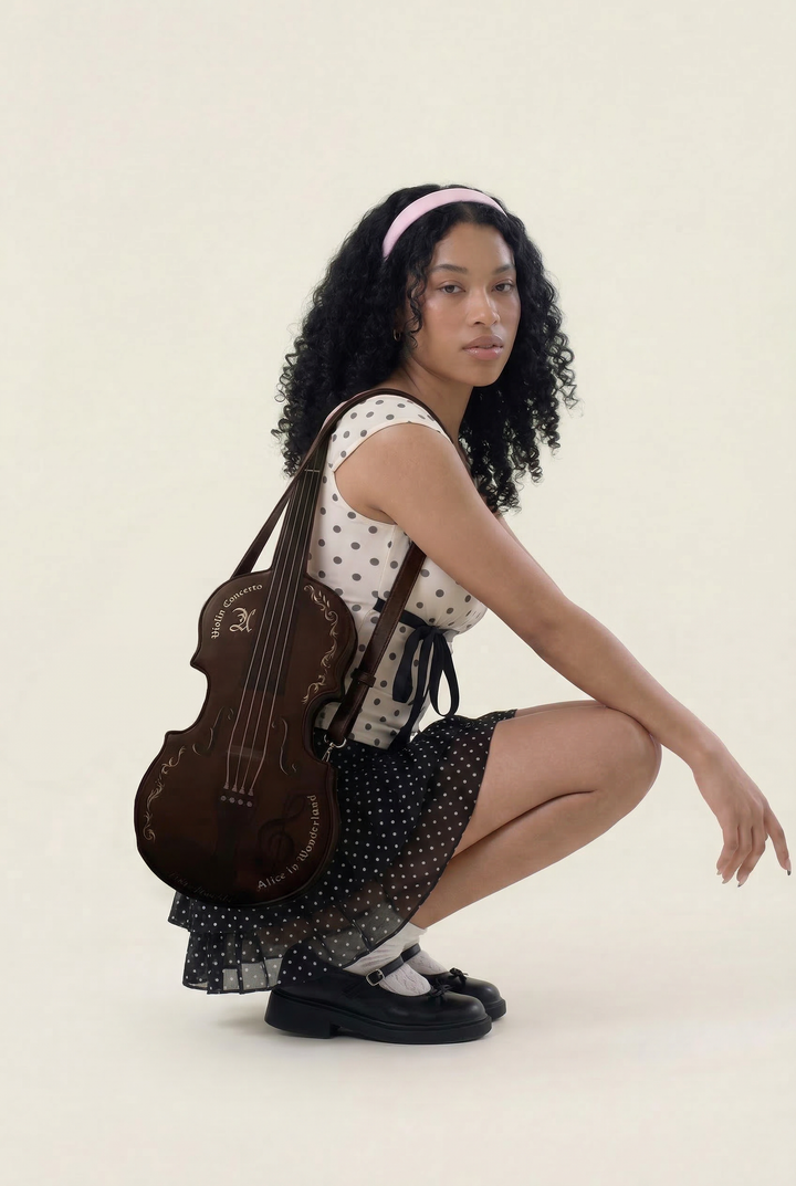 Brown Violin Bag