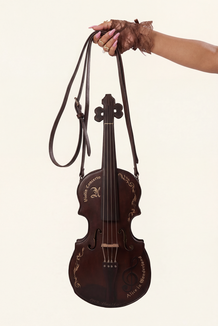 Brown Violin Bag