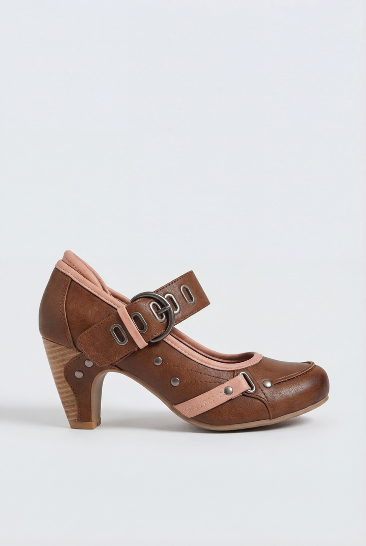 Camille Buckle Heels