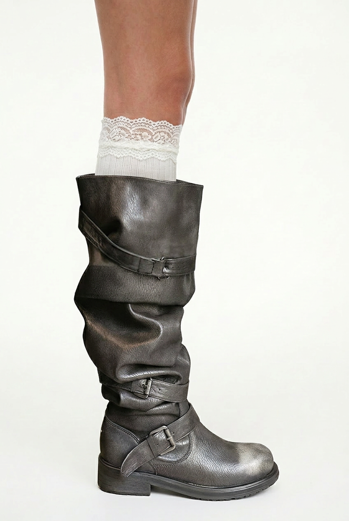 Drapelock Slouch Boots