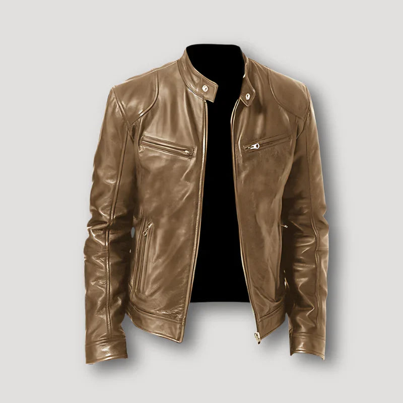 Rino™ | Casual Leather Jacket