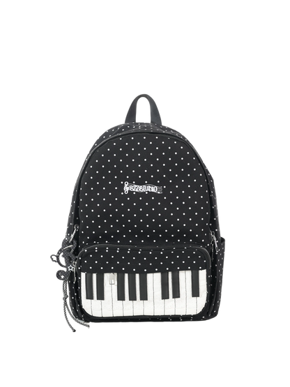 Piano Key Polka Dot Lightweight Backpack