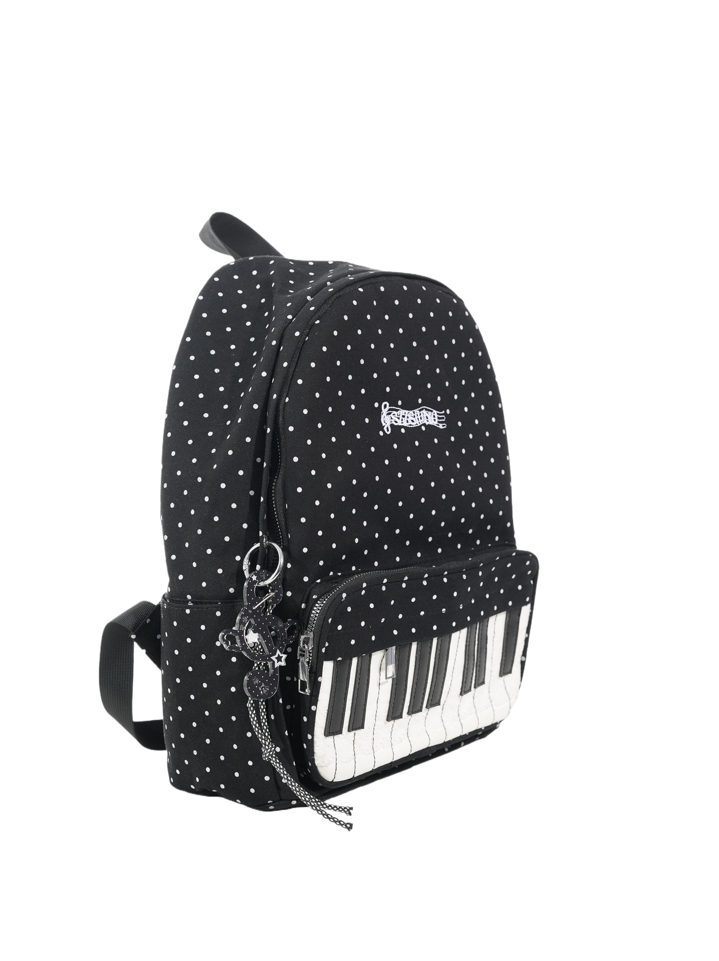 Piano Key Polka Dot Lightweight Backpack