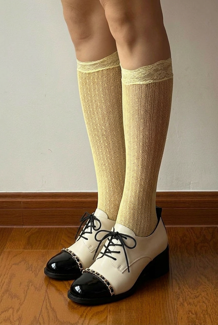 Women’s French Chanel-Style Chunky Heels