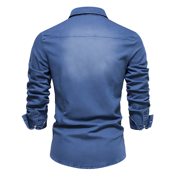 Ronan™ - Men's Cotton Denim Shirt