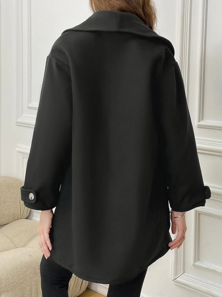 Synthia™ | Long Shawl Collar Coat