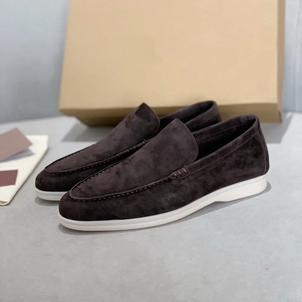 Dave - Men’s Suede Leather Slippers